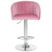Стул барный DOBRIN DARCY, розовый велюр (1922-16)