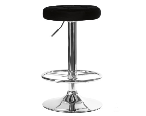 Набор 2 шт Табурет барный DOBRIN BRUNO, черный велюр (MJ9-101)