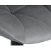 Стул барный DOBRIN BARNY BLACK, серый велюр (MJ9-75)