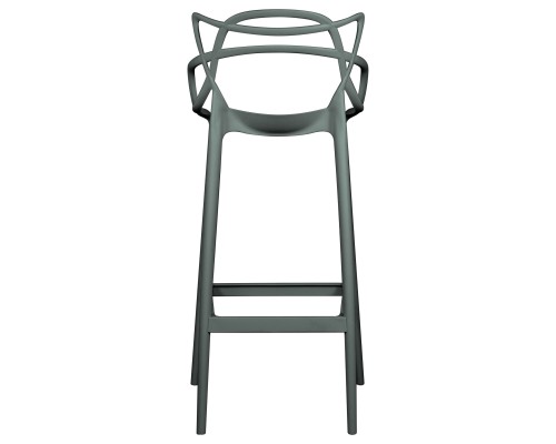 Набор 4 шт Стул барный DOBRIN MASTERS BAR, тёмно-серый (GR-04)