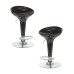 Набор 2 шт Стул барный DOBRIN BOMBA, чёрный