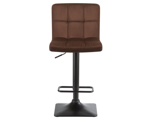 Набор 2 шт Стул барный DOBRIN DOMINIC, шоколадный велюр (MJ9-111)