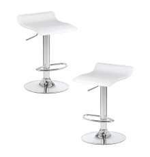 Набор 2 шт Стул барный DOBRIN TOMMY, белый
