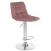 Стул барный DOBRIN TAILOR, пудрово-розовый велюр (MJ9-32)