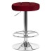 Табурет барный DOBRIN BRUNO, бордовый велюр (MJ9-43)