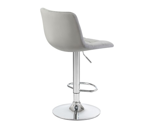 Набор 2 шт Стул барный DOBRIN TAILOR, серый велюр (MJ9-75)