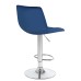 Набор 2 шт Стул барный DOBRIN TAILOR, синий велюр (MJ9-117)