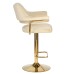 Стул барный DOBRIN CHARLY GOLD, бежевый велюр (MJ9-10)