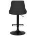 Стул барный DOBRIN JOSEPH BLACK, черный велюр (MJ9-101)