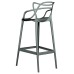 Набор 4 шт Стул барный DOBRIN MASTERS BAR, тёмно-серый (GR-04)