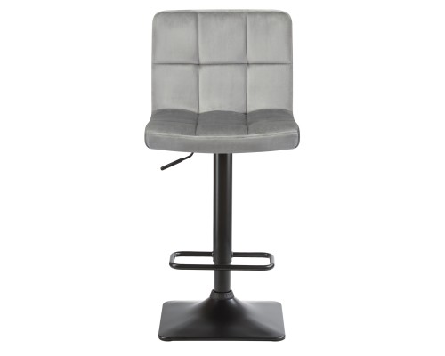 Набор 2 шт Стул барный DOBRIN DOMINIC, серый велюр (MJ9-75)