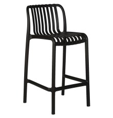 Стул полубарный DOBRIN CHLOE, черный (B-03)