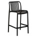 Набор 4 шт Стул полубарный DOBRIN CHLOE, черный