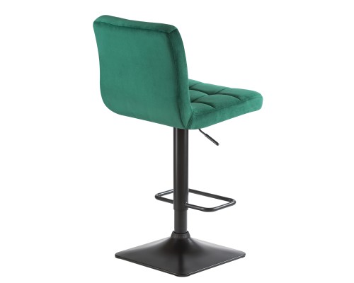 Набор 2 шт Стул барный DOBRIN DOMINIC, зеленый велюр (MJ9-88)
