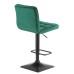 Набор 2 шт Стул барный DOBRIN DOMINIC, зеленый велюр (MJ9-88)