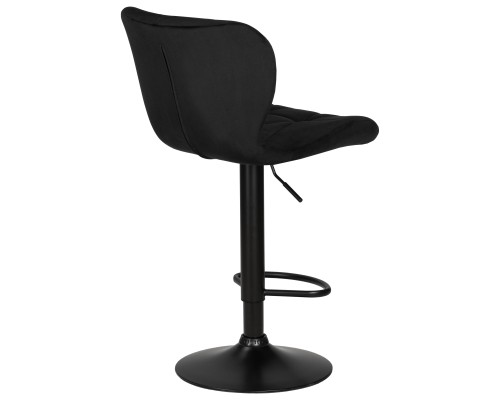 Набор 2 шт Стул барный DOBRIN BARNY BLACK, черный велюр (MJ9-101)