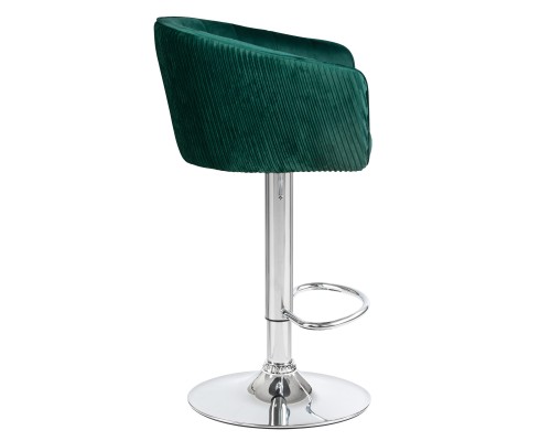 Стул барный DOBRIN DARCY, зеленый велюр (1922-9)