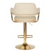 Стул барный DOBRIN CHARLY GOLD, бежевый велюр (MJ9-10)