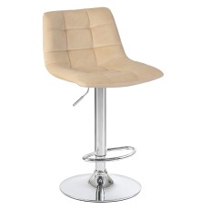 Стул барный DOBRIN TAILOR, бежевый велюр (MJ9-10)