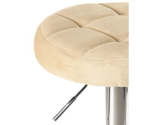Табурет барный DOBRIN BRUNO, бежевый велюр (MJ9-10)
