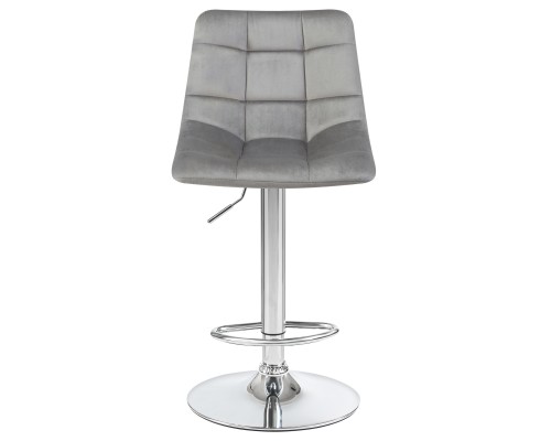 Набор 2 шт Стул барный DOBRIN TAILOR, серый велюр (MJ9-75)