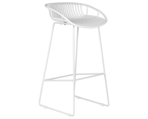 Стул барный DOBRIN FRANK, белый
