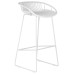Стул барный DOBRIN FRANK, белый