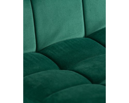 Набор 2 шт Стул барный DOBRIN DOMINIC, зеленый велюр (MJ9-88)