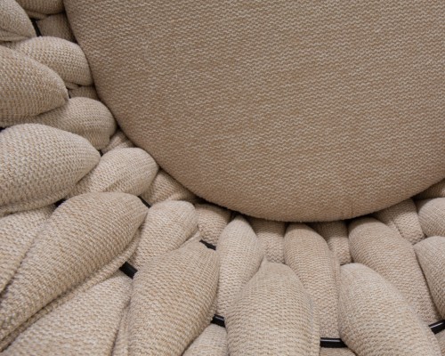 Набор 2 шт Стул барный DOBRIN LEON, бежевая ткань (LAR 275-1)