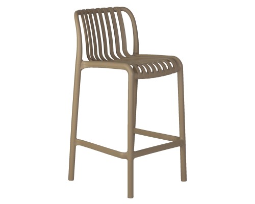 Стул полубарный DOBRIN CHLOE, бежевый (GR-03)