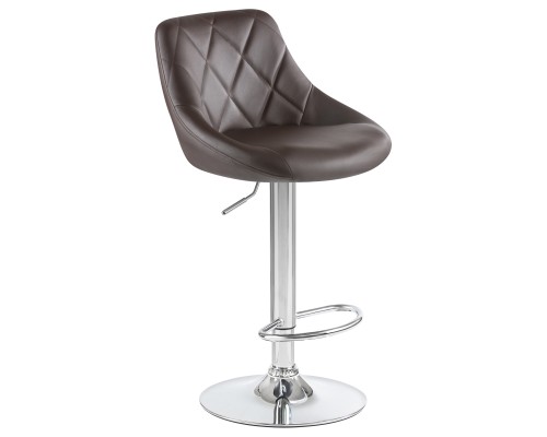 Набор 2 шт Стул барный DOBRIN LOGAN, коричневый