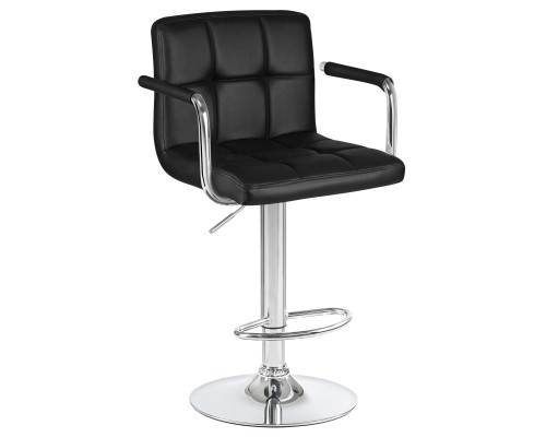 Набор 2 шт Стул барный DOBRIN KRUGER ARM, чёрный