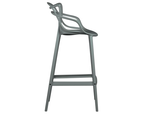 Набор 4 шт Стул барный DOBRIN MASTERS BAR, тёмно-серый (GR-04)