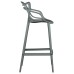 Набор 4 шт Стул барный DOBRIN MASTERS BAR, тёмно-серый (GR-04)