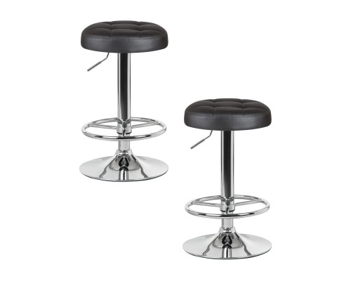 Набор 2 шт Табурет барный DOBRIN BRUNO, чёрный