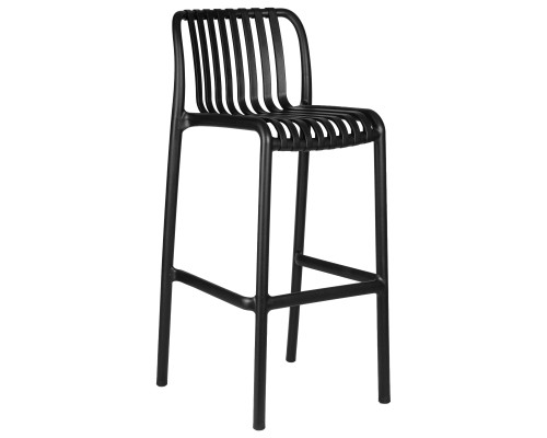 Набор 4 шт Стул барный DOBRIN CHLOE BAR, черный