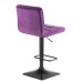 Набор 2 шт Стул барный DOBRIN DOMINIC, фиолет велюр (MJ9-58)