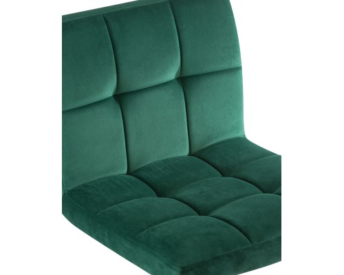 Набор 2 шт Стул барный DOBRIN DOMINIC, зеленый велюр (MJ9-88)