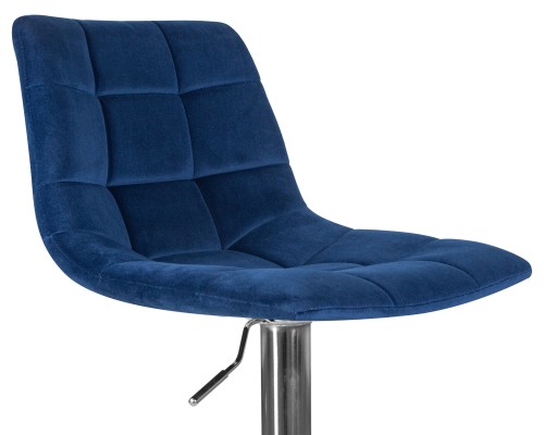 Набор 2 шт Стул барный DOBRIN TAILOR, синий велюр (MJ9-117)