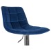 Набор 2 шт Стул барный DOBRIN TAILOR, синий велюр (MJ9-117)