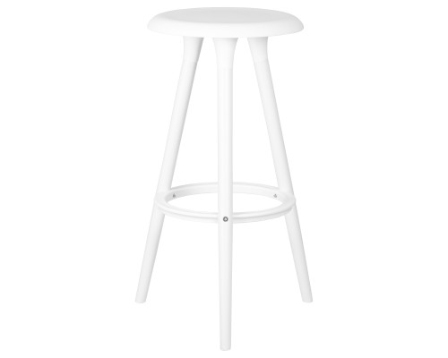 Набор 4 шт Табурет барный DOBRIN ROYCE WHITE, белый (W-02)
