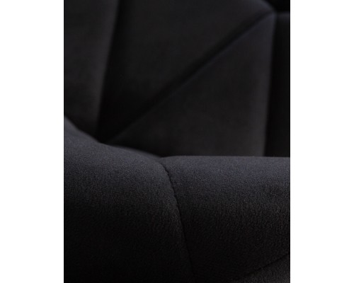 Набор 2 шт Стул барный DOBRIN BARNY, черный велюр (MJ9-101)