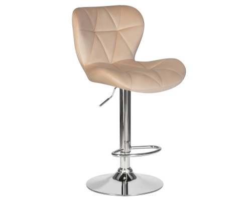Набор 2 шт Стул барный DOBRIN BARNY, бежевый велюр (MJ9-10)
