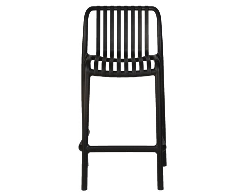 Набор 4 шт Стул полубарный DOBRIN CHLOE, черный
