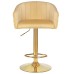 Стул барный DOBRIN DARCY GOLD, песочный велюр (1922-3)