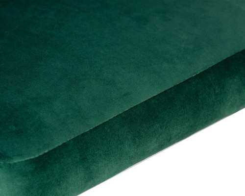 Стул барный DOBRIN JOSEPH BLACK, зеленый велюр (MJ9-88)