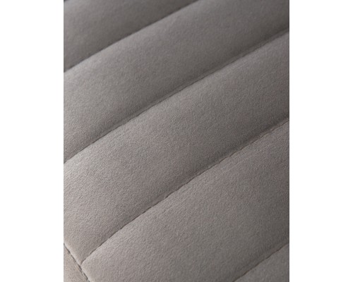 Стул барный DOBRIN CHARLY, серый велюр (MJ9-75)