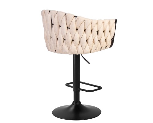 Набор 2 шт Стул барный DOBRIN LEON, бежевая ткань (LAR 275-1)