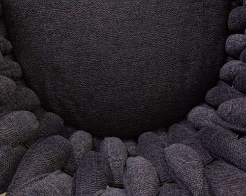 Набор 2 шт Стул барный DOBRIN LEON, синяя ткань (LAR-275-29)