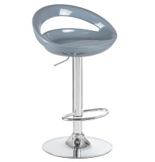 Стул барный DOBRIN DISCO, серый